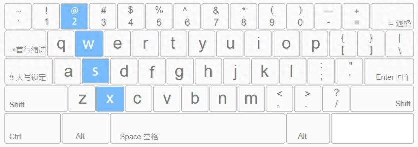 左手无名指负责的区域